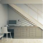 Comment utiliser l’espace sous un escalier autrement que pour du rangement ? - Le Rheu 35650