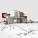 Surélévation de maison en acier