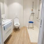 Salle de bain rénovée pour accessibilité PMR