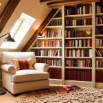 Aménagement des combles en coin lecture - Nantes 44