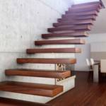 escalier suspendu