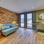 Chambre d'amis avec canapé convertible