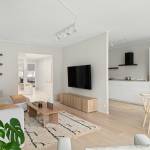 Salon rénovée à Ivry Sur Seine.