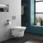 Wc équipé de wc avec système flush