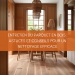 astuce nettoyage parquet bois