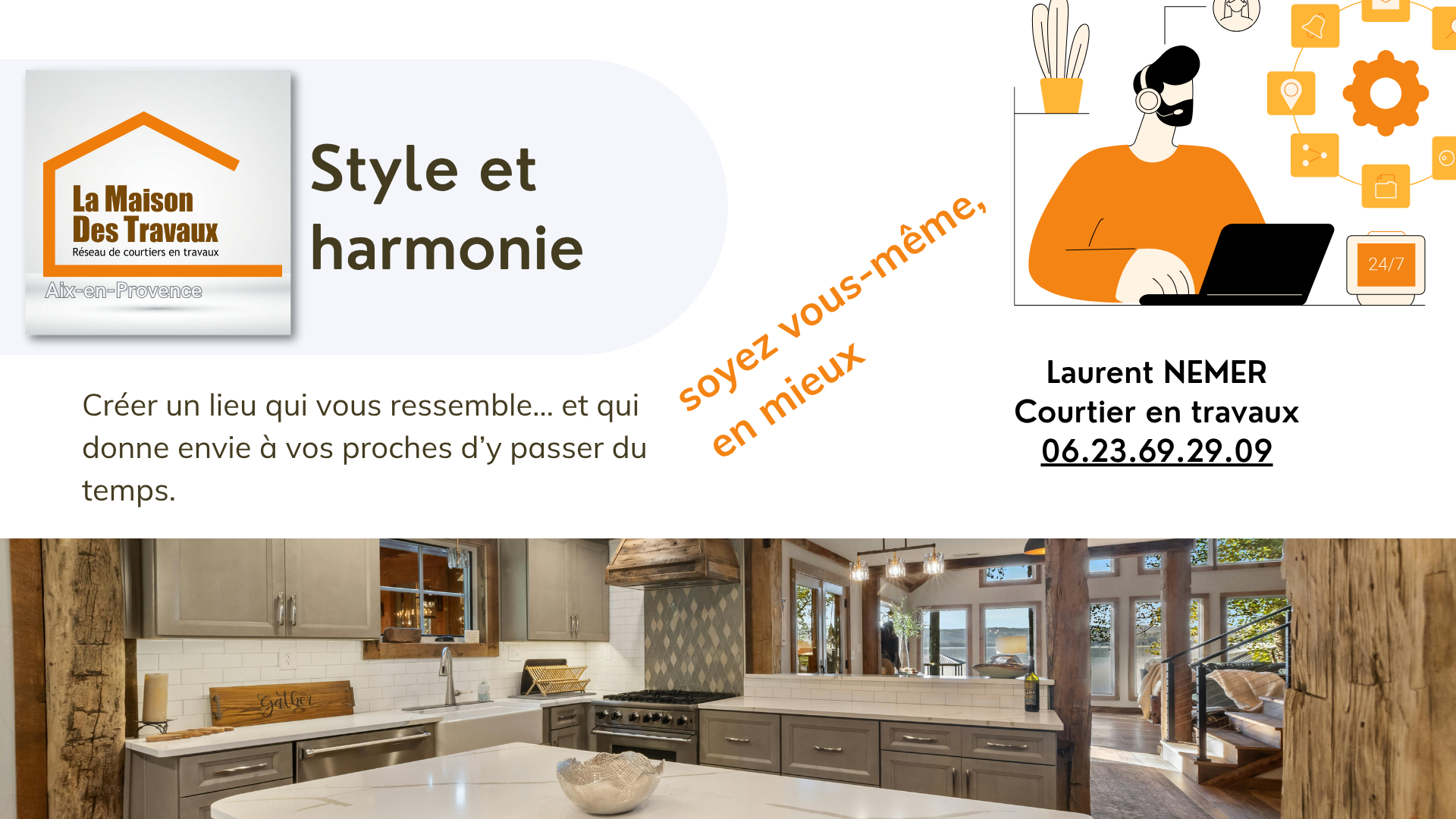 Créez un intérieur à votre image, esthétique et convivial, pour vivre mieux et accueillir vos proches avec plaisir.