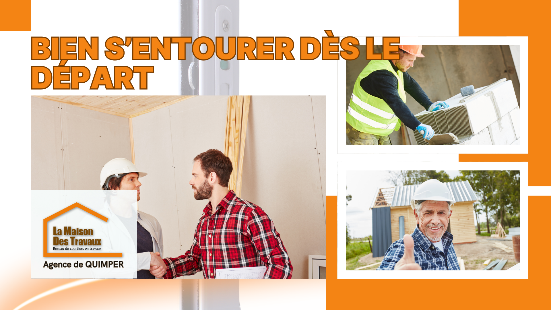 Contactez Michel ou Lucie, vos courtiers à Quimper, pour des travaux sans stress : rénovation, extension ou décoration.