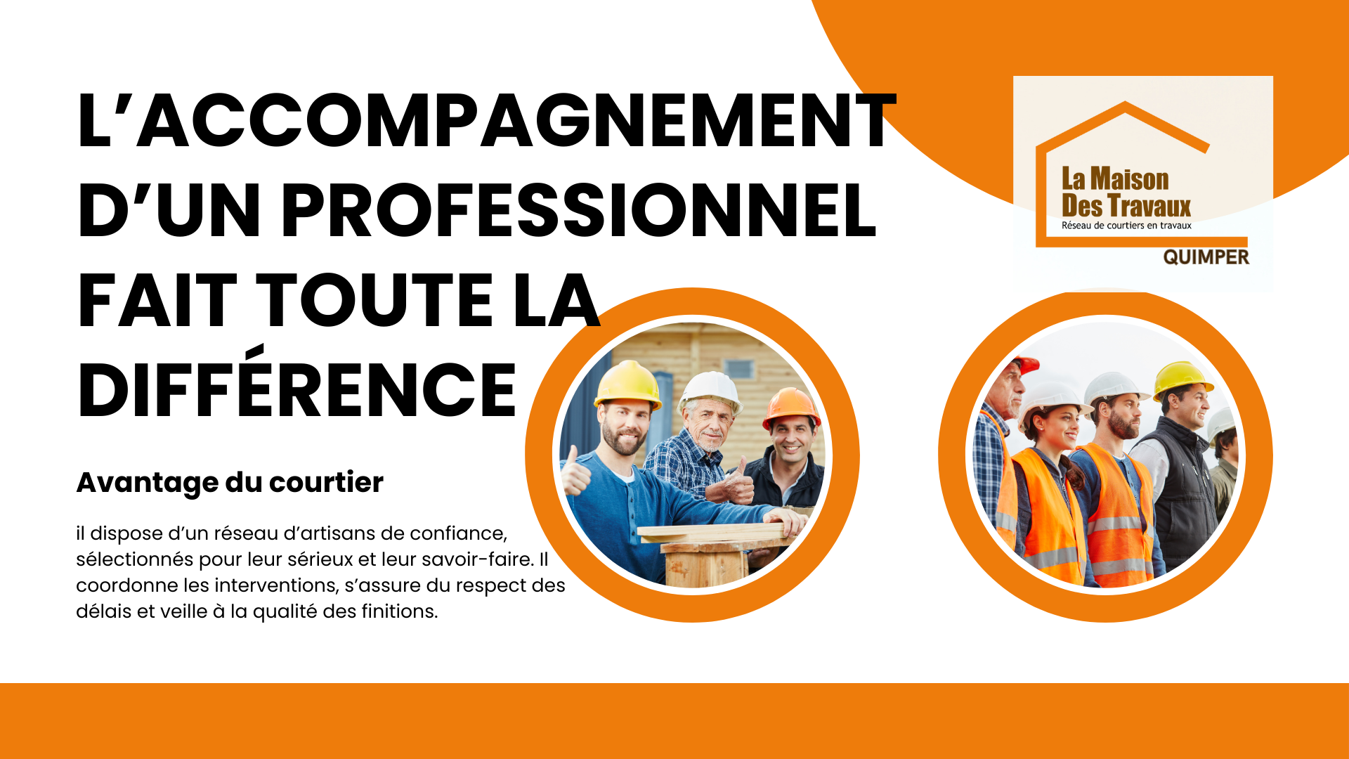 Faites confiance à un courtier en travaux pour coordonner efficacement vos rénovations d’ITE à Quimper avec des artisans de qualité.