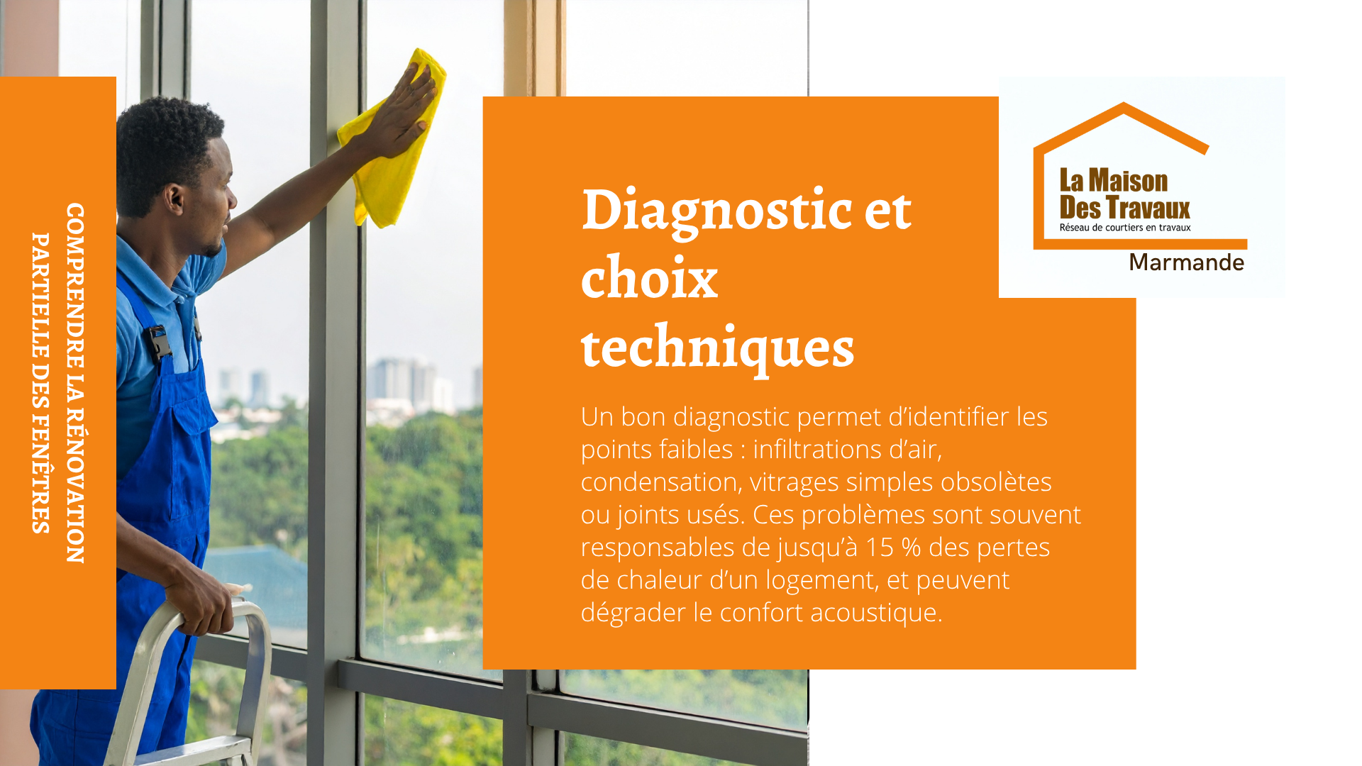 diagnostic et choix techniques Un diagnostic précis permet d’identifier les pertes de chaleur et de choisir les solutions adaptées pour améliorer l’isolation et réduire vos factures.