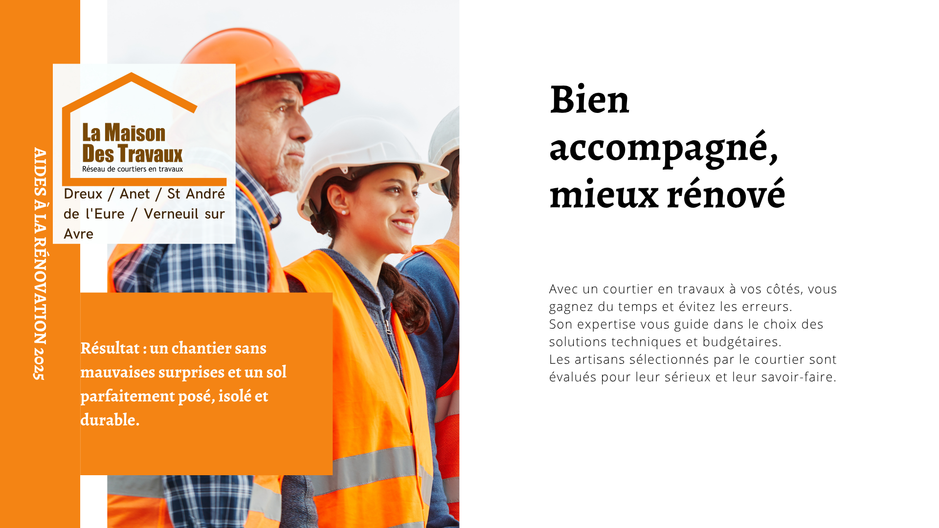 Avec l’accompagnement d’un courtier en travaux, trouvez les meilleurs artisans pour un sol isolé et durable.