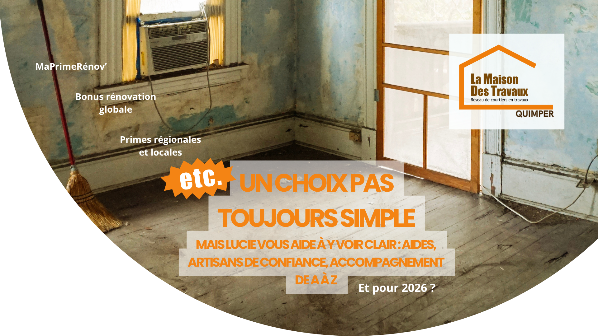 💡 Aides financières, artisans fiables, accompagnement sur mesure : Lucie Pouliquen simplifie votre rénovation énergétique à Quimper.