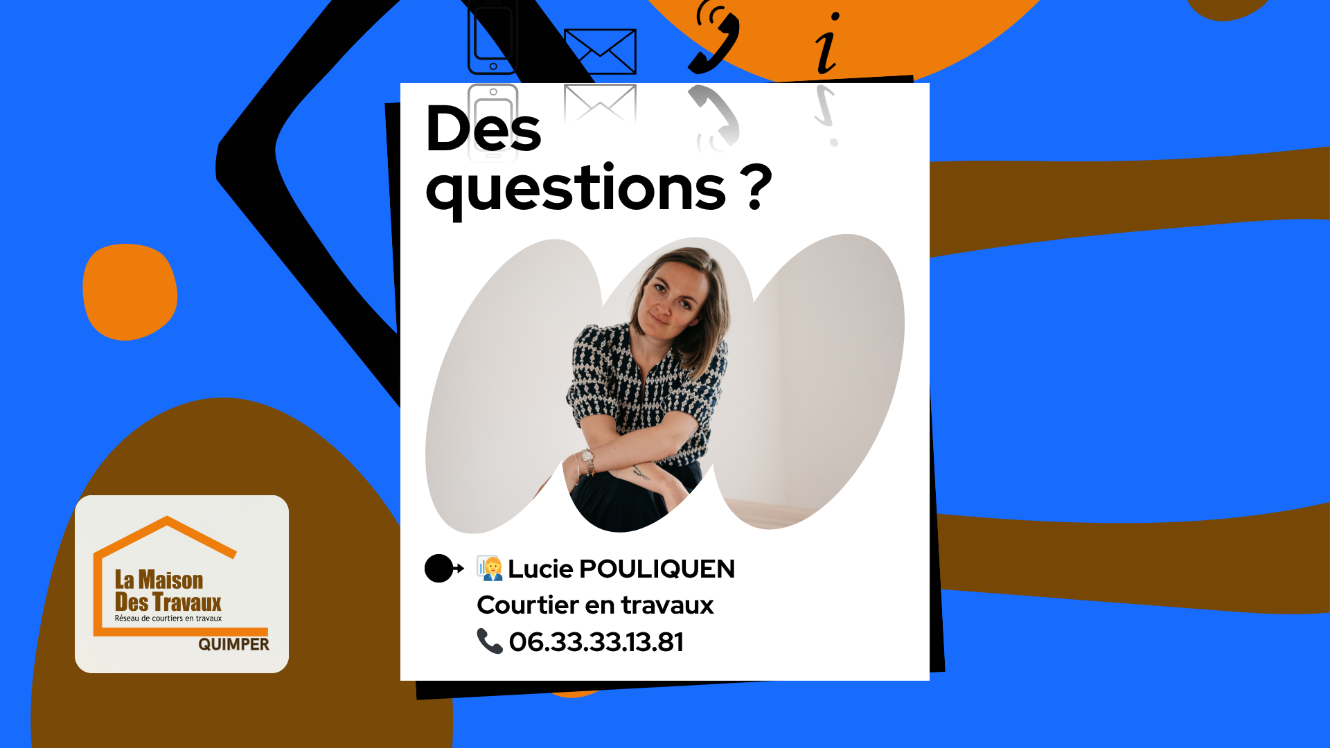 đ Besoin de conseils pour rĂ©nover votre salle de bain ? Lucie Pouliquen, courtiĂšre en travaux Ă Quimper, vous accompagne de A Ă Z.
