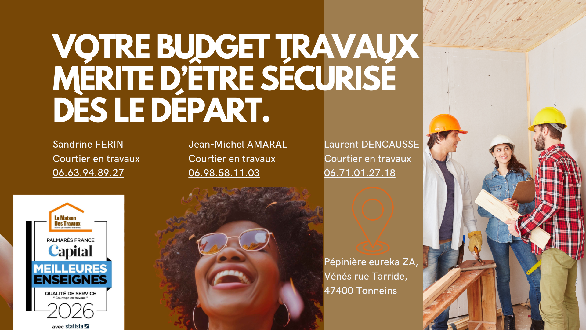 Sécurisez votre budget travaux en Lot-et-Garonne avec Sandrine Férin, courtière en travaux à Agen et Marmande, pour une rénovation d’appartement maîtrisée.