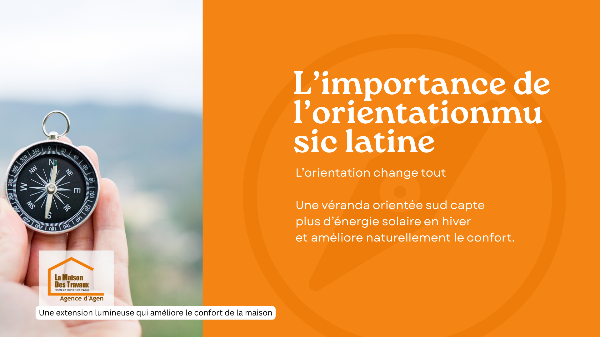 L’orientation d’une véranda bioclimatique influence directement le confort thermique et les apports solaires naturels dans la maison.